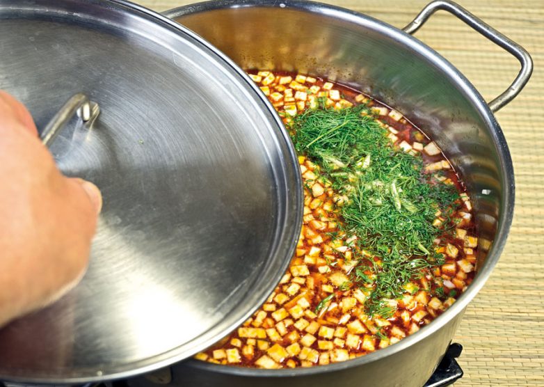 Сборная овощная солянка