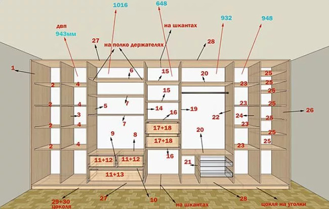 Как и где разместить шкафы, когда не хватает места? Идеи, советы и мастер класс своими руками