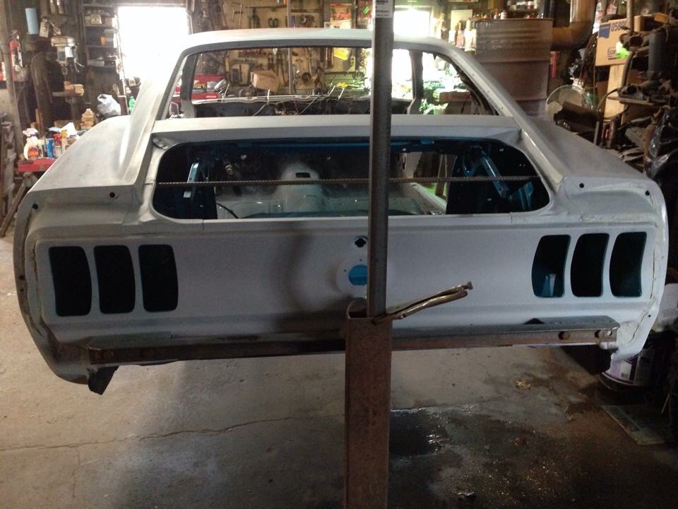 Восстановление Ford Mustang 1969 ford, mustang, авто, восстановление, реставрация