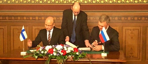 Россия и Финляндия подписали меморандум о сотрудничестве в области строительства