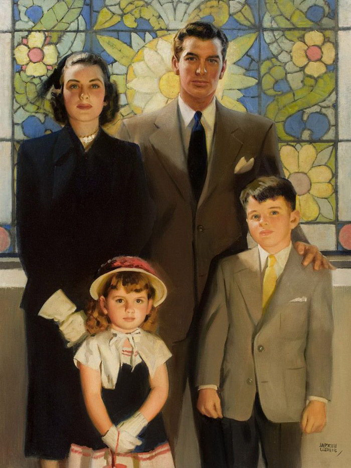 Классика XX века: художник Andrew Loomis Классика XX века: художник Andrew Loomis