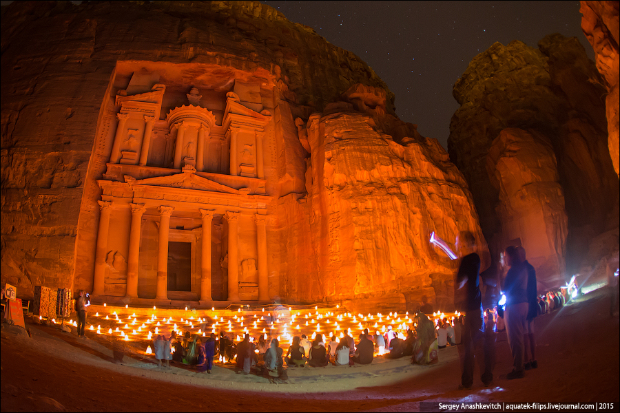 Petra by Night