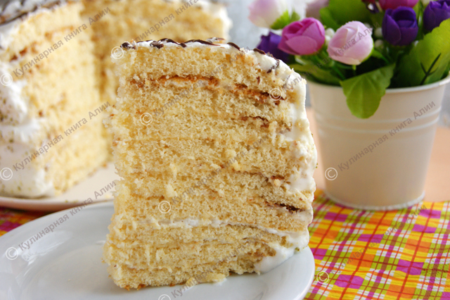 Торт «Milchmädchen» («Молочная девочка») Торт «Milchmädchen» («Молочная девочка»)