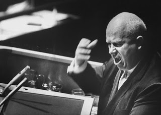 Как Хрущев в ООН выступал