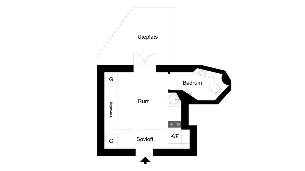 планировка маленькой квартиры