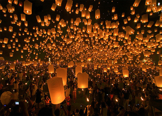 Фестиваль фонариков, Таиланд природа.красота, факты