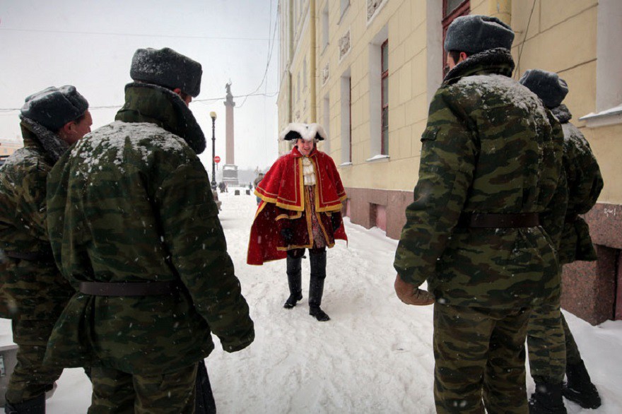 Зимний Санкт-Петербург и его жители город, жизнь, санкт-петербург, фотография