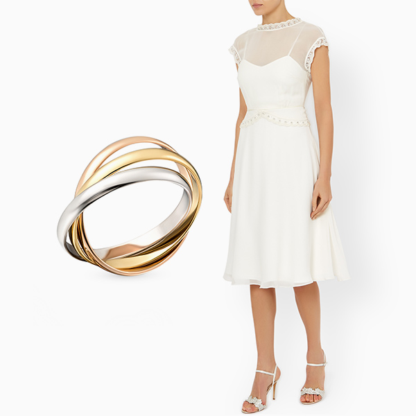 005 small10 Обручальное кольцо и свадебное платье – 6 стильных сочетаний