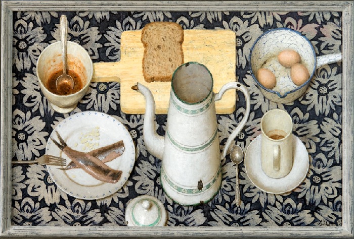 Закуска. Живопись от Kenne Gregoire. Обман зрения и эффект иллюзорной реальности на полотнах голландского художника Кенне Грегуара