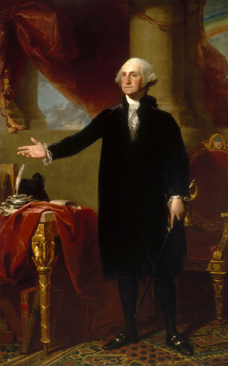 1-й президент США Джордж Вашингтон имел собственную пивоварню на землях Маунт-Вернона. (National Portrait Gallery, Smithsonian Institution)