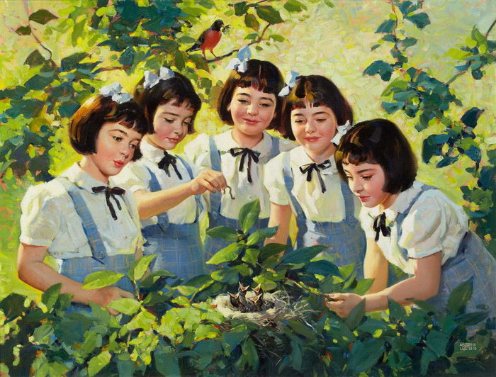 Классика XX века: художник Andrew Loomis Классика XX века: художник Andrew Loomis