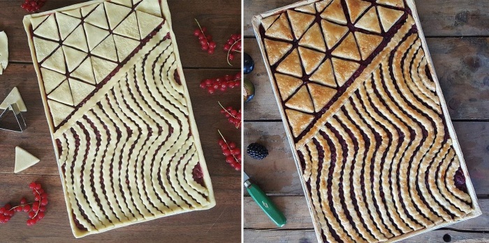 Эти шедевра прекрасны и внешне, и на вкус. Пекарь из Германии готовит пироги, которые больше похожи на узорчатые панно
