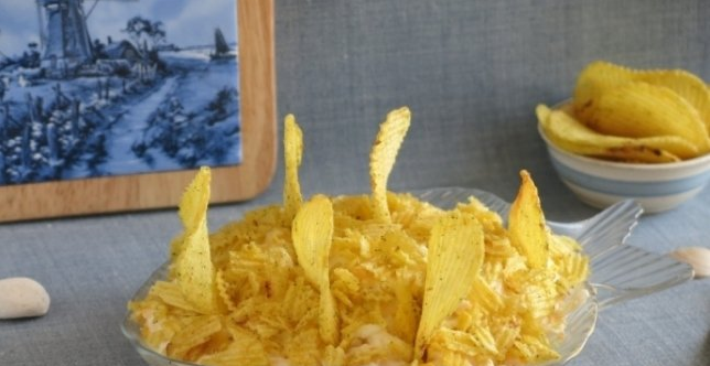 Как сделать салат парус с чипсами рецепт