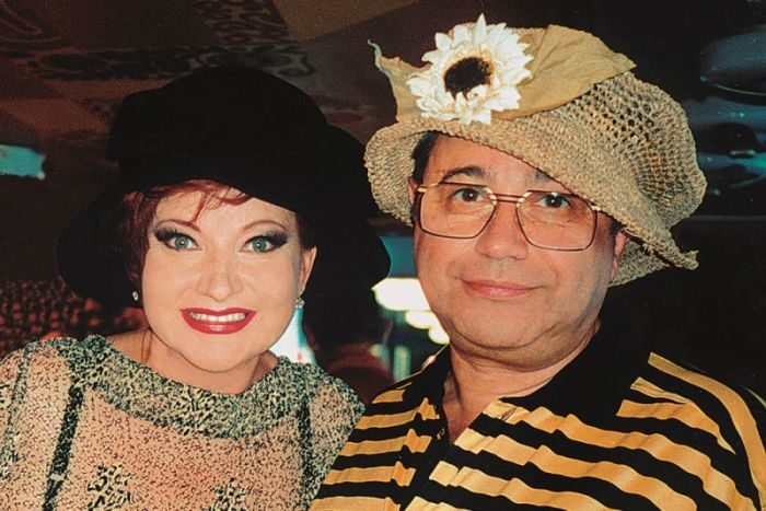 Евгений Петросян и Елена Степаненко, 1990-е годы.