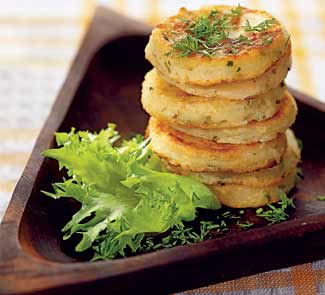 Картофельные блинчики — азиатская кухня