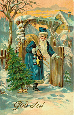 10 A Victorian era blue Father Christmas..jpg 10 A Victorian era blue Father Christmas..jpg