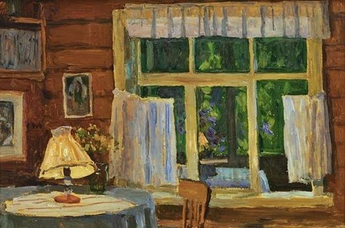 Типичные образцы советского жилища в работах художников интерьер, квартира, ссср, художник