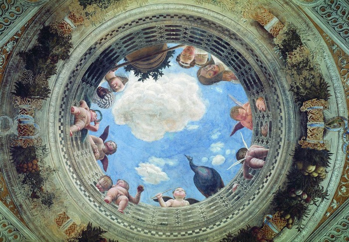 Камера дельи Спози. Андреа Мантеньи, 1465—1474 гг. Камера дельи Спози. Андреа Мантеньи, 1465—1474 гг.