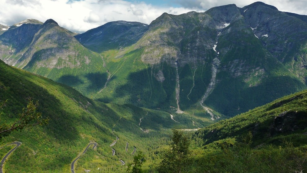 10. Ветлефьорддален и Борддален  горы, норвегия, пейзажи