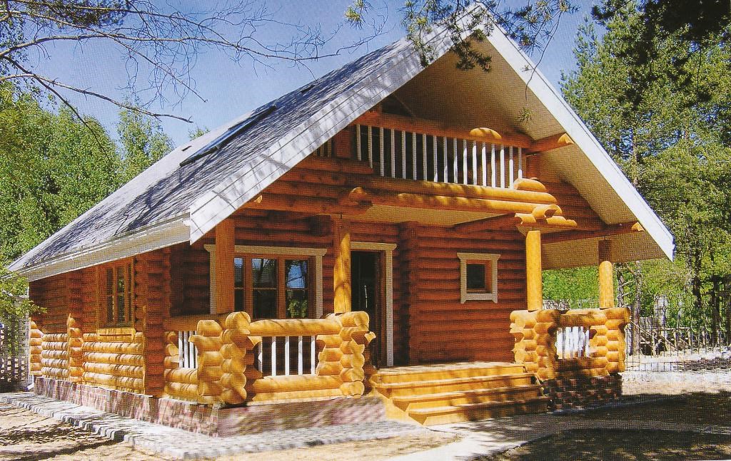 Оцилиндрованное бревно