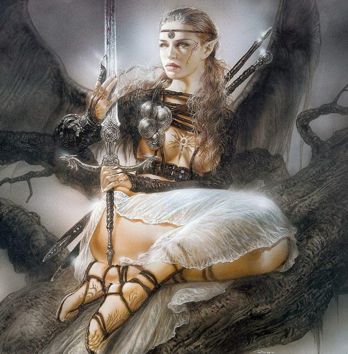 Фантастические картины Luis Royo