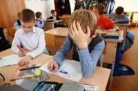 Не всегда на уроке дети ведут себя хорошо.