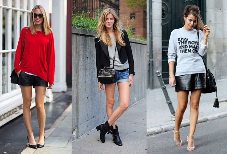 how-to-wear-sweatshirt-with-shorts how-to-wear-sweatshirt-with-shorts