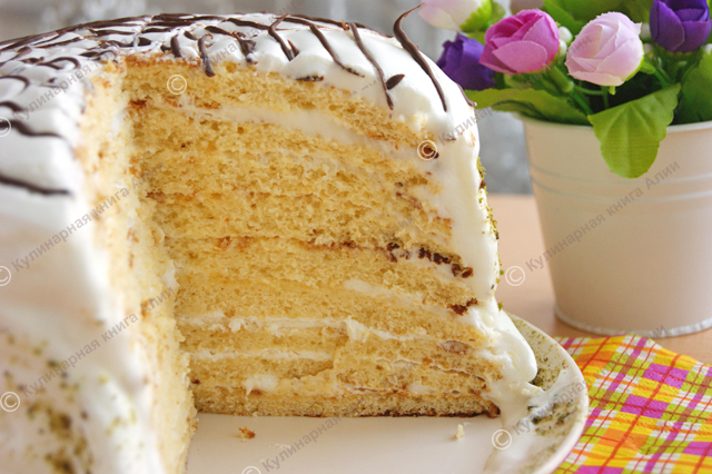 Торт «Milchmädchen» («Молочная девочка») Торт «Milchmädchen» («Молочная девочка»)