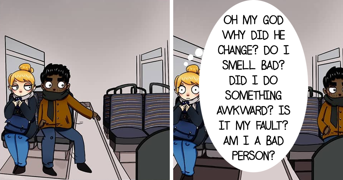 55 Comics By French Artist Filled With Light-Hearted Humor And Daily Struggles