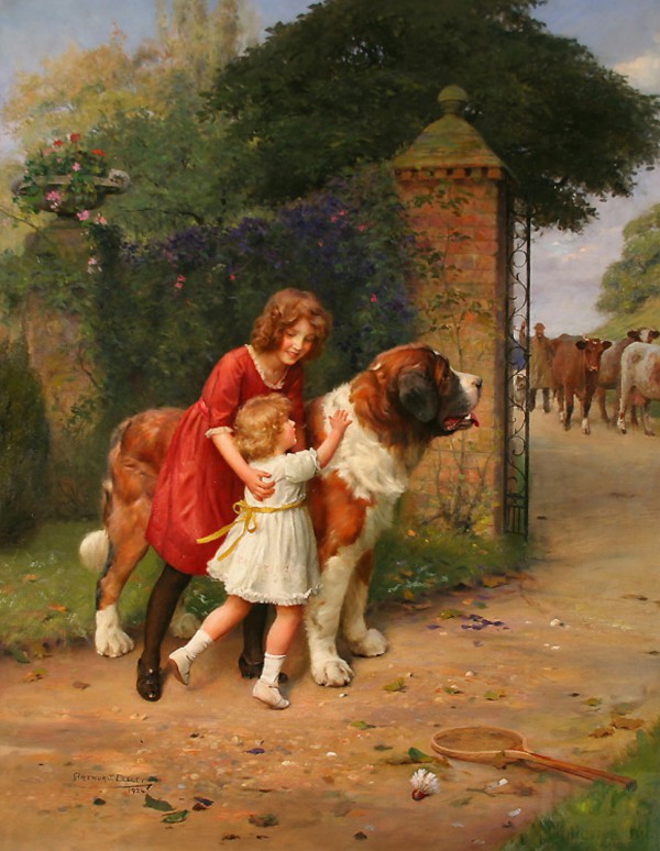 художник Arthur John Elsley-15