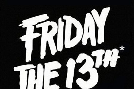 на картинке изображена надпись Friday the 13