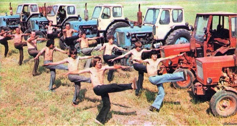 Каким был фитнес в СССР здоровье, спорт, ссср