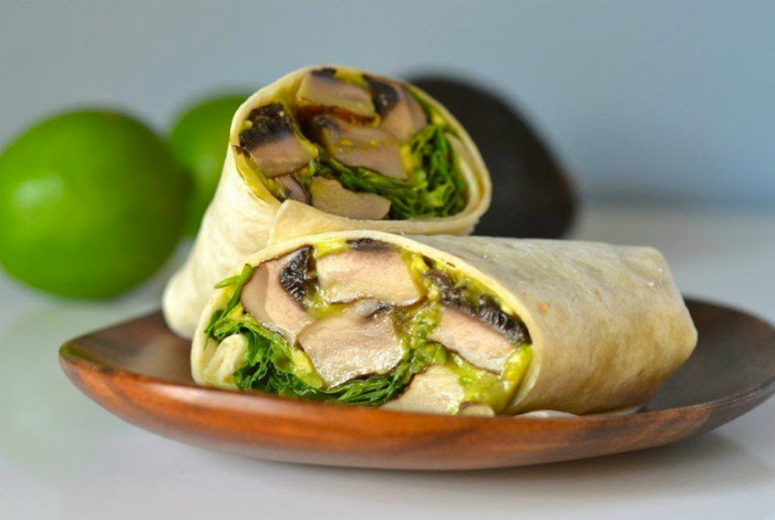 Лаваш с грибами и авокадо. 13 вкусных и неизбитых закусок в лаваш