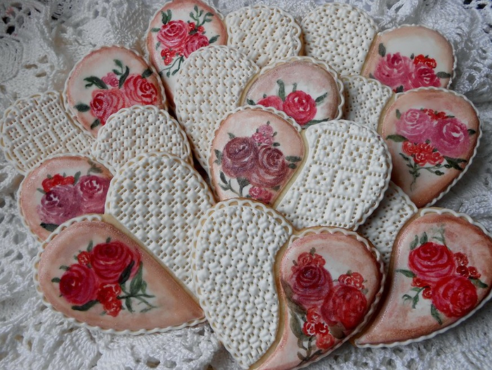 Пряники рисованные айсингом Пряники рисованные айсингом