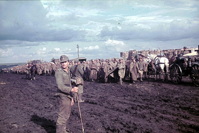 Белгородской области 1943 года в объективе рядового вермахта