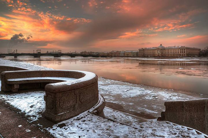 Рассветы и закаты в Санкт-Петербурге