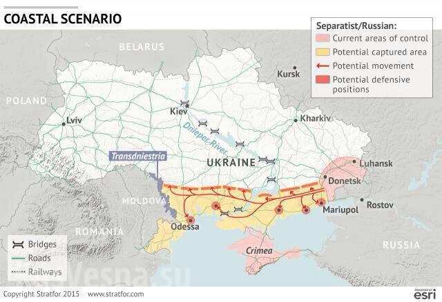 Три сценария контрудара по Украине от агентства Stratfor: 100 тысяч солдат отвоюют Новороссию у Киева (+КАРТЫ)