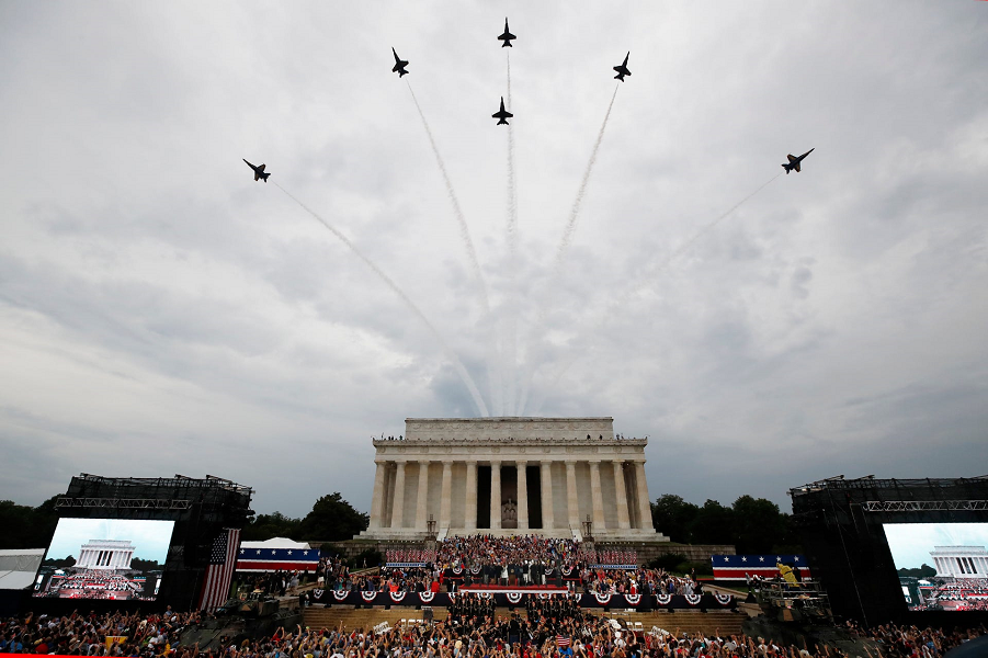 July 4, 2019, in Washington. Alex Brandon, AP.png July 4, 2019, in Washington. Alex Brandon, AP.png