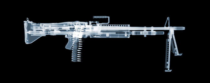 Оружие под рентгеном