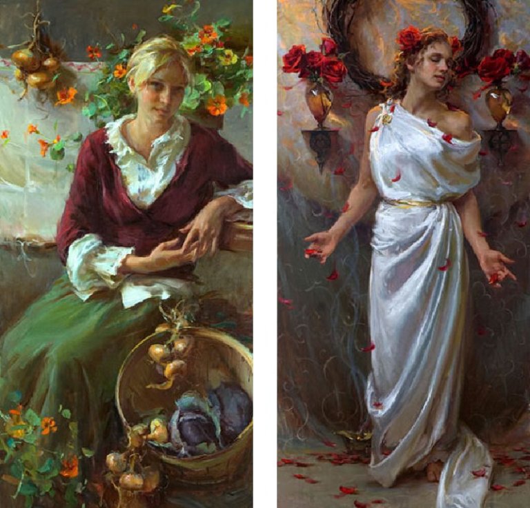 Женские образы в творчестве современного американского художника Daniel F. Gerhartz Женские образы в творчестве современного американского художника Daniel F. Gerhartz