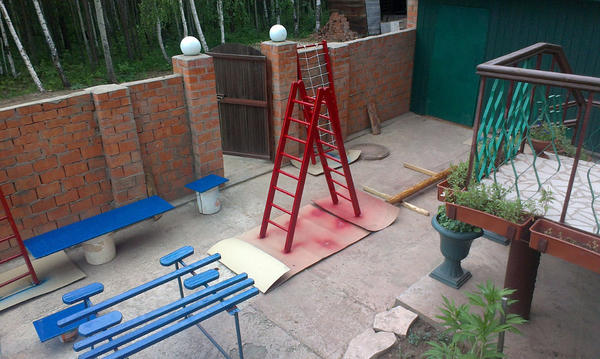 детская площадка для внука детская площадка для внука