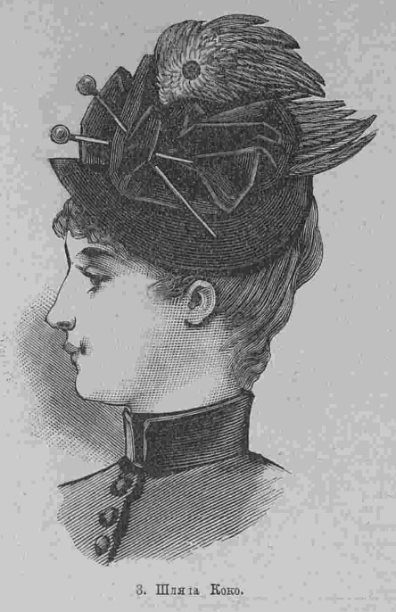 Последний крик моды. Шляпки из Парижа. 1895 г. Часть 1-3