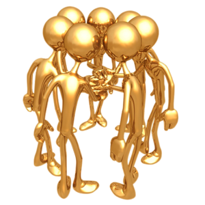 Gold Man(Золотые человечки, фигурки)