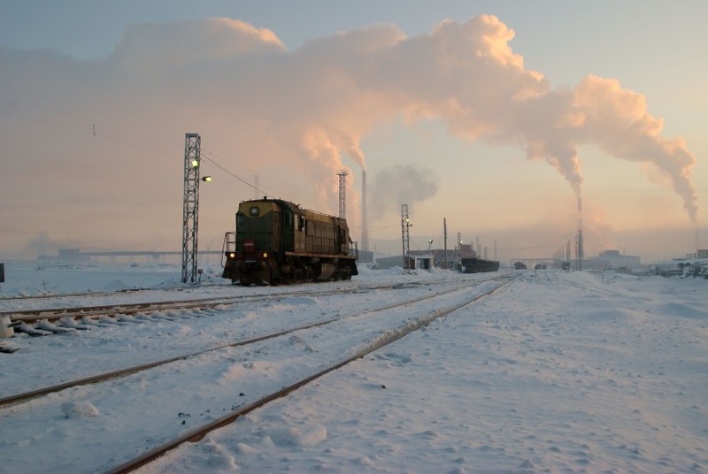 Норильская железная дорога железная дорога, норильск, север