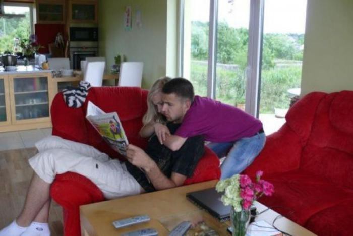 13. Еще одна оригинальная пара показалось, фото, юмор