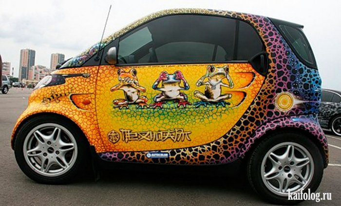 Рельефный рисунок на авто Рельефный рисунок на авто