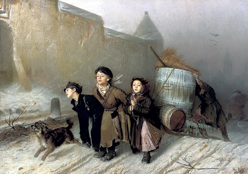 Василий ПЕРОВ «Тройка», 1866 г.