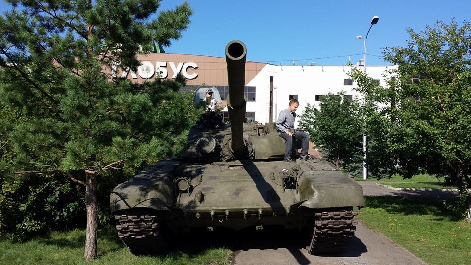 7. Т-72 в Новокузнецке. памятники, танки