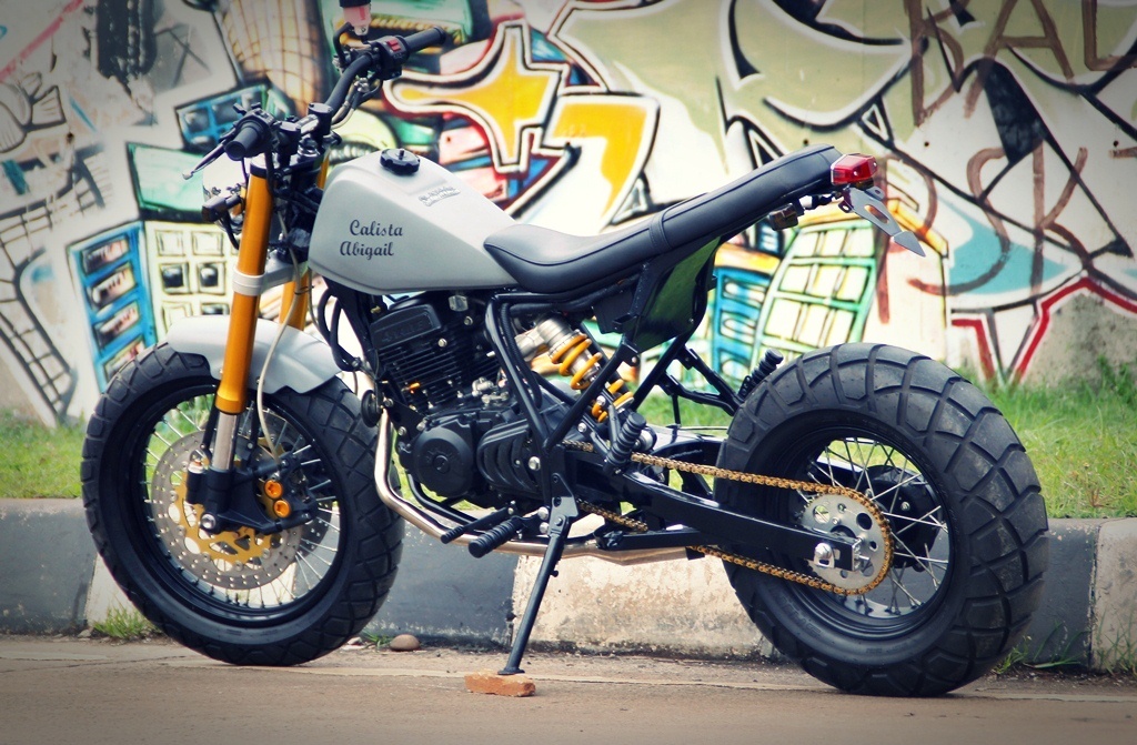 Yamaha tw200 Custom