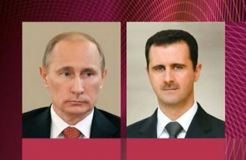 Телефонный разговор с Президентом Сирии Башаром Асадом